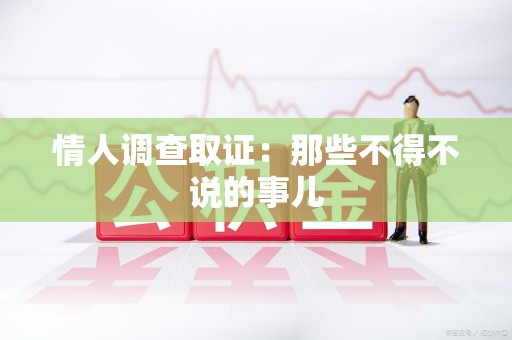 龙海情人调查取证：那些不得不说的事儿
