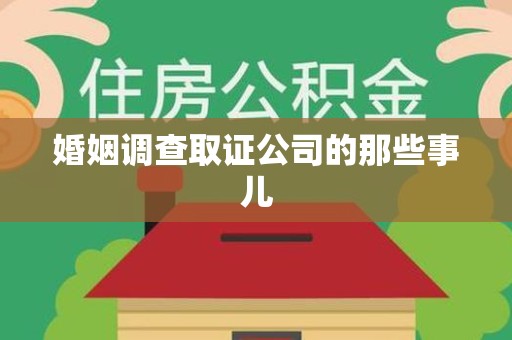 龙海婚姻调查取证公司的那些事儿