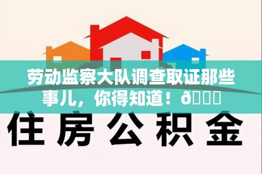 龙海劳动监察大队调查取证那些事儿，你得知道！😎
