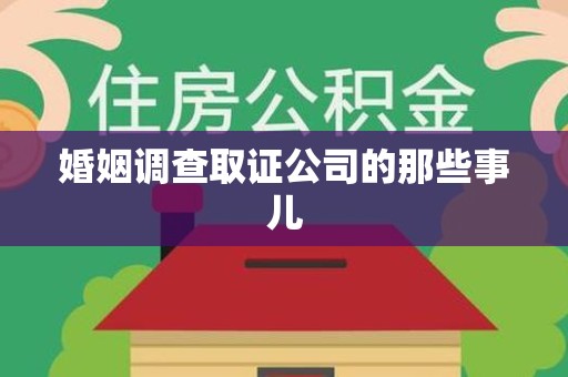 龙海婚姻调查取证公司的那些事儿