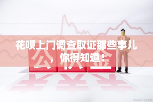 龙海花呗上门调查取证那些事儿,你得知道! 龙海花呗上门调查取证那些事儿,你得知道!