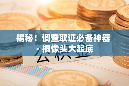龙海揭秘！调查取证必备神器 - 摄像头大起底